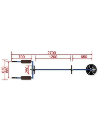 Турнік брусья-пресс для вулиці